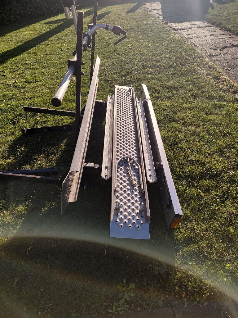Scooter / fietsrek, Ophalen, Gebruikt