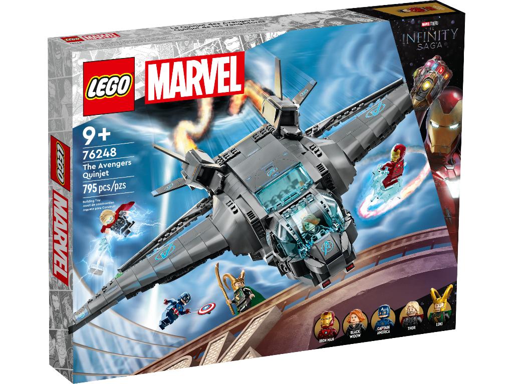 Lego Marvel 76248 De Avengers Quinjet, Kinderen en Baby's, Speelgoed | Duplo en Lego, Ophalen of Verzenden, Nieuw, Complete set