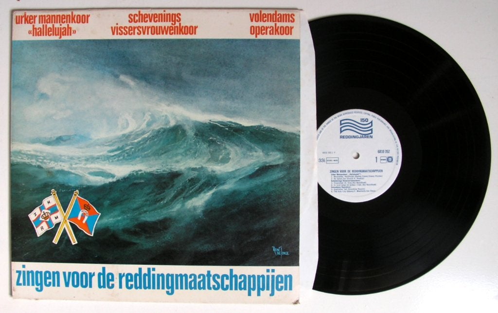 Zingen voor de Reddingmaatschappijen 14 nrs LP 1974 MOOI, Cd's en Dvd's, Vinyl | Overige Vinyl, LP, Gebruikt, Ophalen of Verzenden