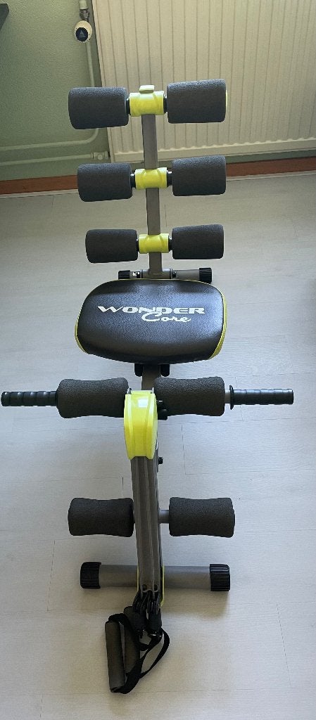 Wonder core buiktrainer met roeiset, Ophalen, Benen, Overige typen, Zo goed als nieuw