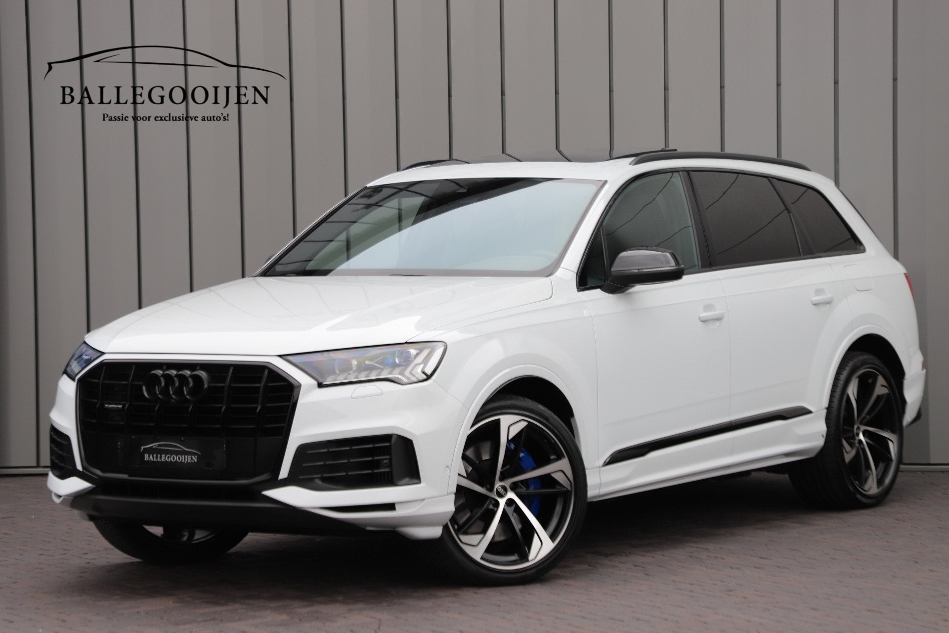 Audi Q7 55 TFSI e quattro Pro Line Plus | 381PK | S-Stoelen, Auto's, Gebruikt, 2995 cc, Wit, Bedrijf