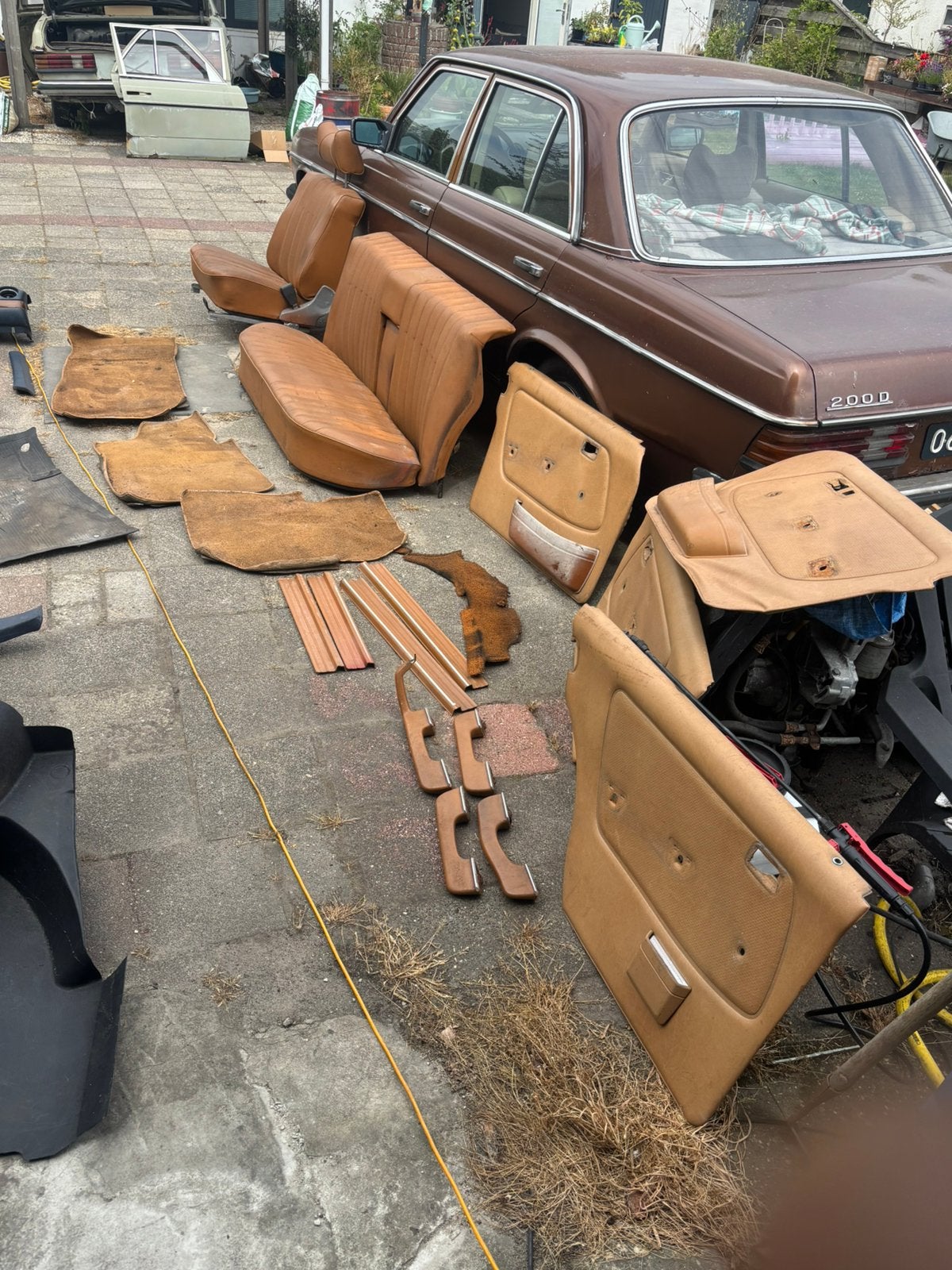 Mercedes w 123 interieur delen te koop, Auto-onderdelen, Interieur en Bekleding, Ophalen, Gebruikt, Mercedes-Benz