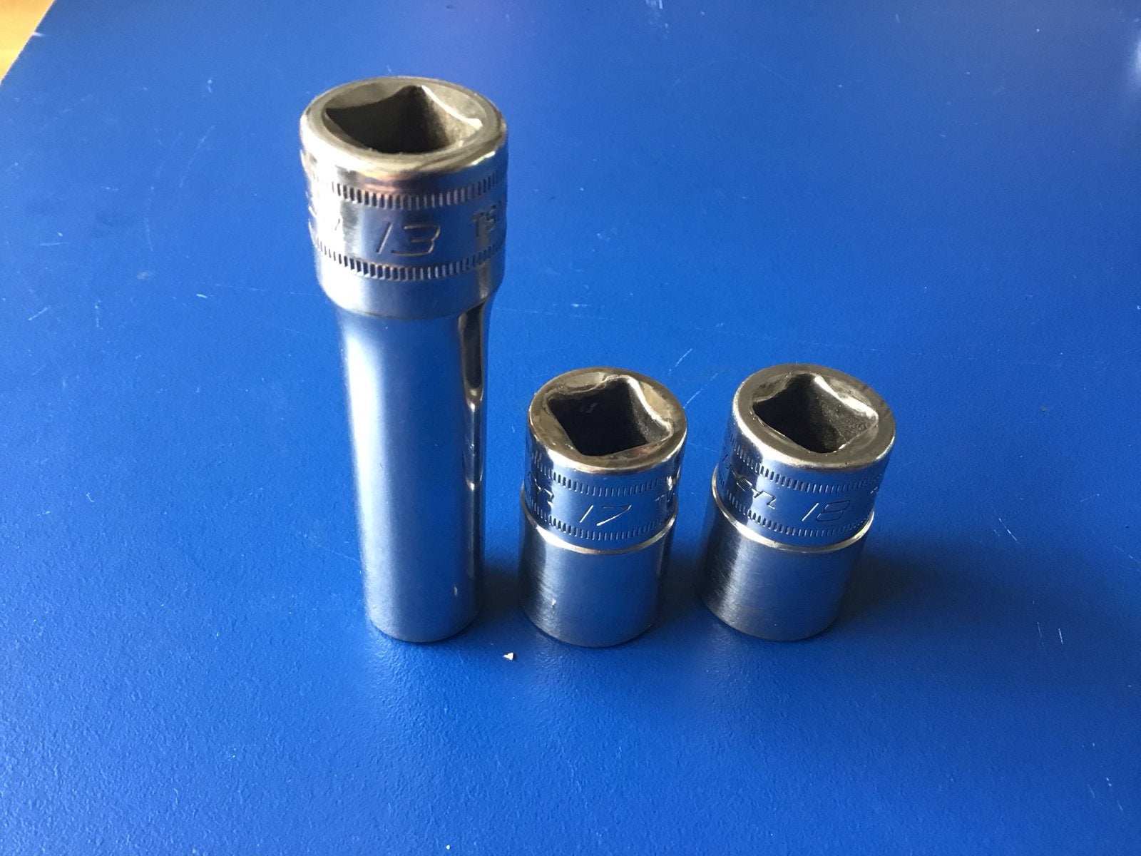 1/2”Snap-on doppen Diverse maten, Doe-het-zelf en Verbouw, Ophalen of Verzenden, Gebruikt, Sleutel/ratel, Overige merken