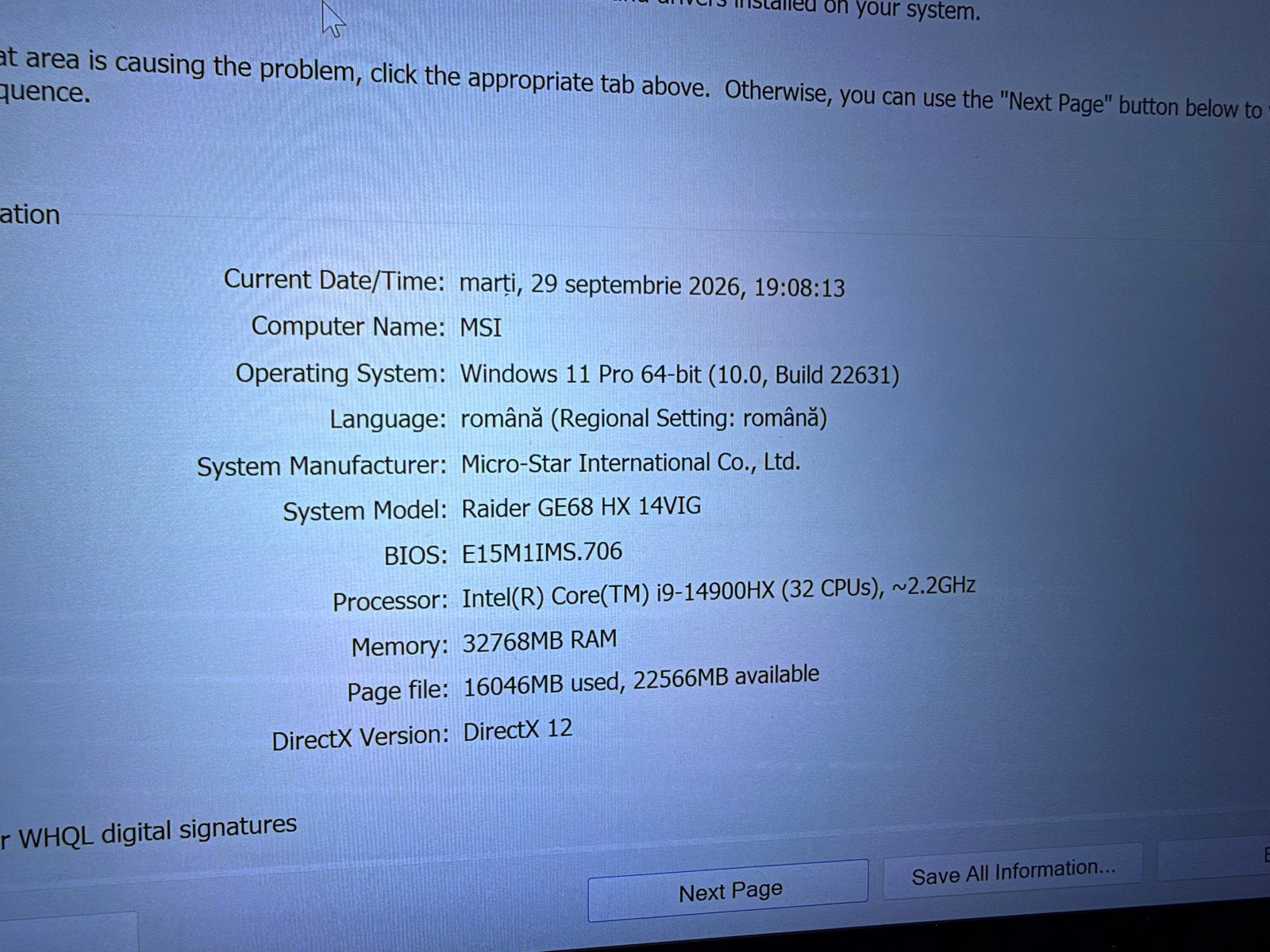 Foto 6 van MSI Raider GE68 HX 14V Gaming Laptop - i9-14900HX, RTX 4070