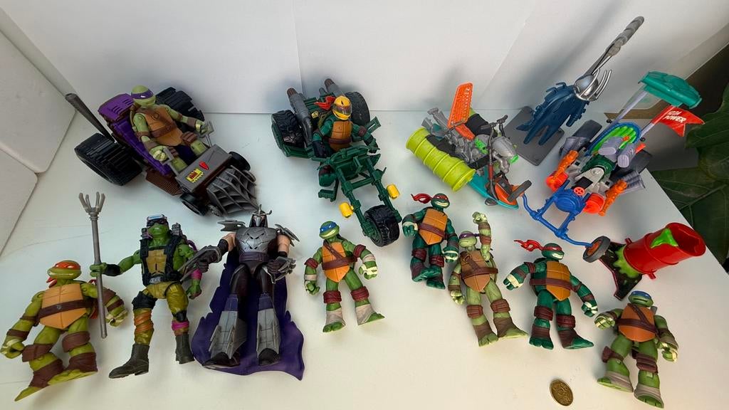 Vintage TMNT verzameling, Ophalen of Verzenden, Zo goed als nieuw