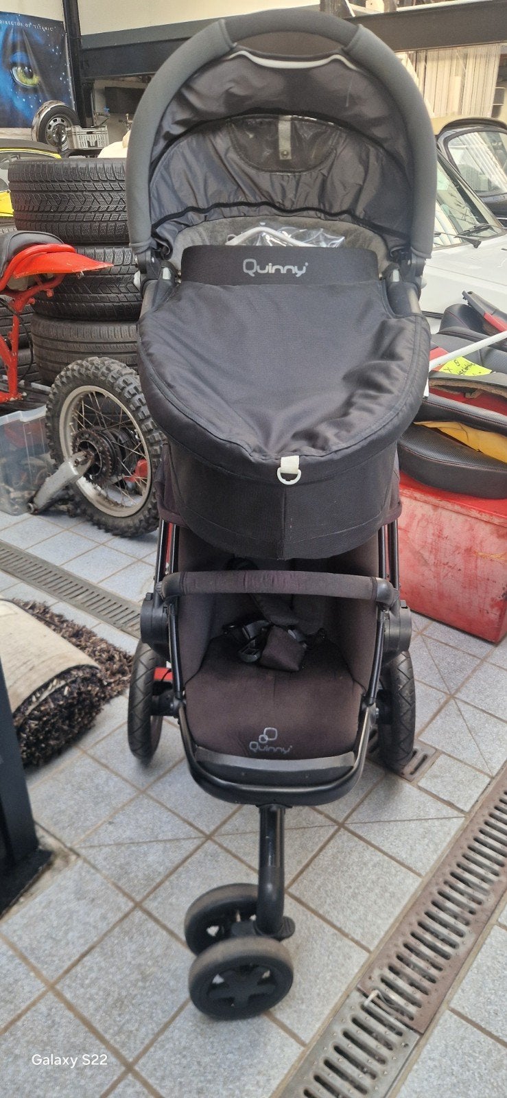 Quinny Buggy Compleet met Reiswieg en Zitje, Gebruikt, Combiwagen, Met reiswieg, Quinny