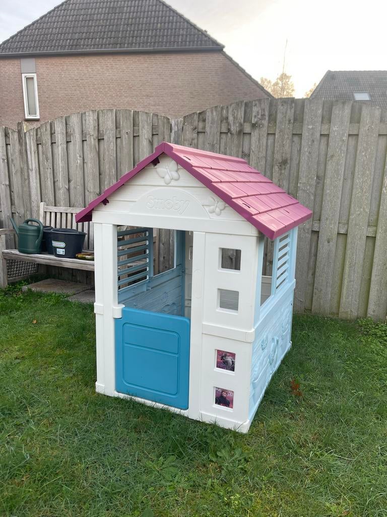 Smoby Speelhuisje voor kinderen - Zo goed als nieuw, Ophalen, Zo goed als nieuw, Kunststof