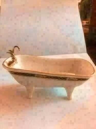 Reutter miniaturen bad op pootjes, Ophalen of Verzenden, Nieuw, Poppenhuis