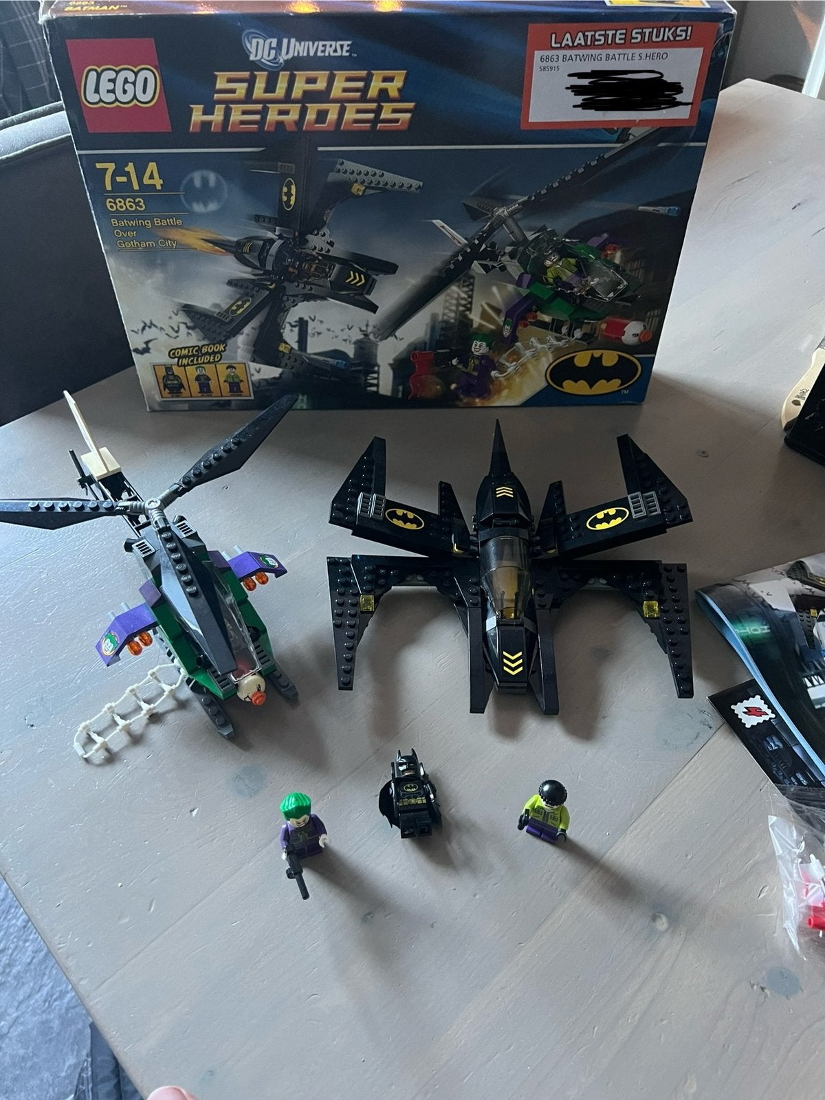 LEGO DC Super Heroes 6863 – Batwing Battle Over Gotham City, Ophalen, Zo goed als nieuw
