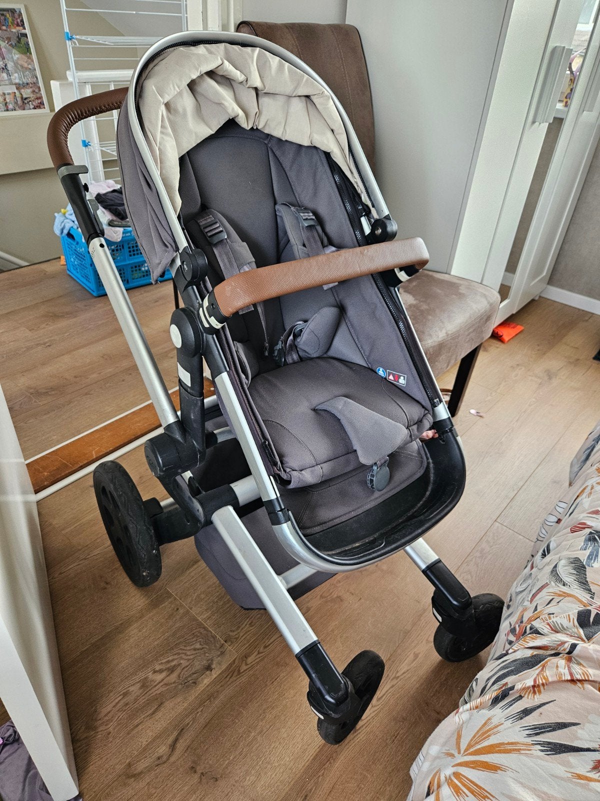 Joolz Day 3 kinderwagen met accessoires, Kinderen en Baby's, Zo goed als nieuw, Met reiswieg, Ophalen, Kinderwagen