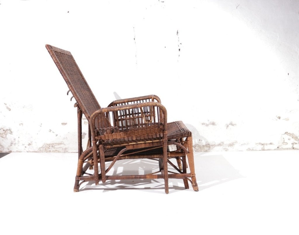Bauhaus Ligstoel Erich Dieckmann ca 1930s, Ophalen, Minder dan 50 cm, Gebruikt, Metaal