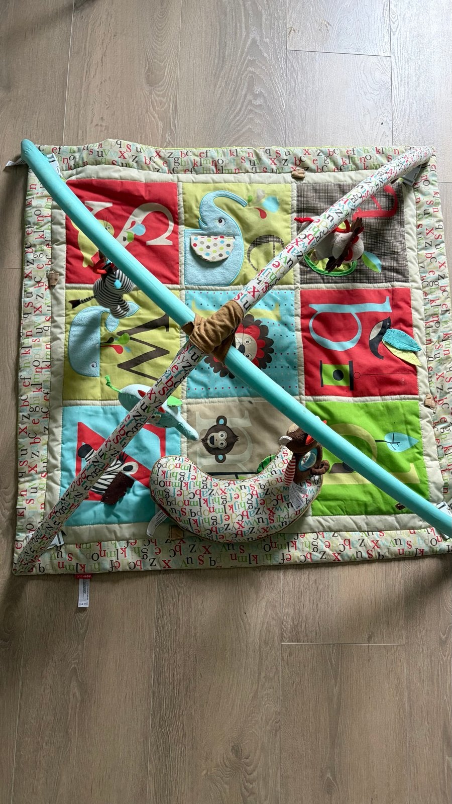 Speelkleed met speelbogen en hoofdkussen, Kinderen en Baby's, Ophalen, Gebruikt