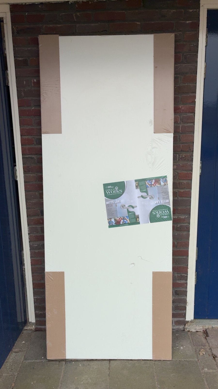 Nieuwe Weekamp opdek binnendeur 85,4 x 211,5 cm, Doe-het-zelf en Verbouw, Deuren en Horren, Ophalen, 80 tot 100 cm, Binnendeur