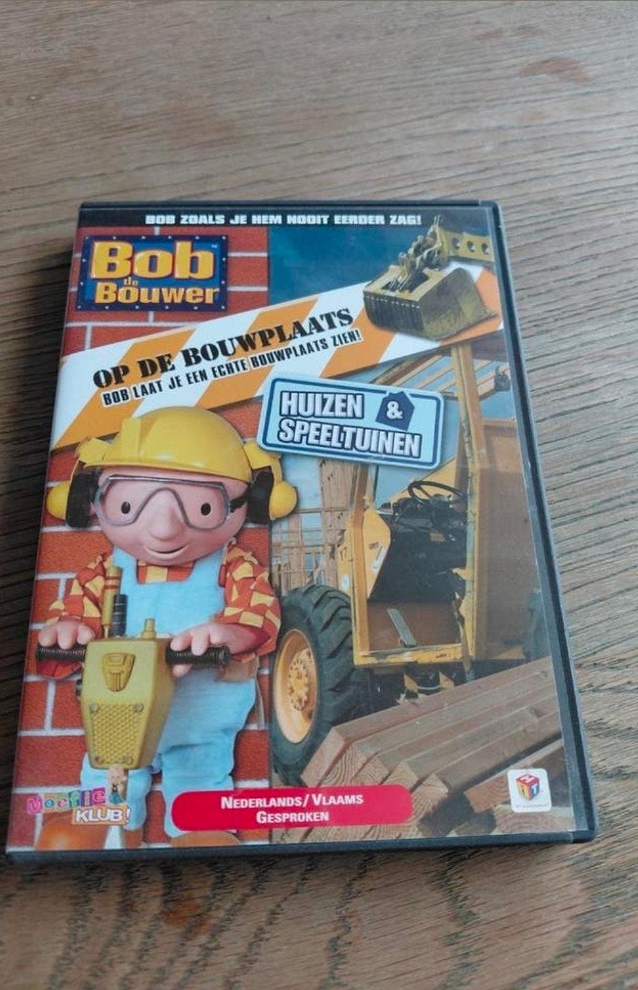 Bob de bouwer op de Bouwplaats dvd. Huizen & Speeltuinen., Alle leeftijden, Poppen, Tv-serie, Ophalen of Verzenden