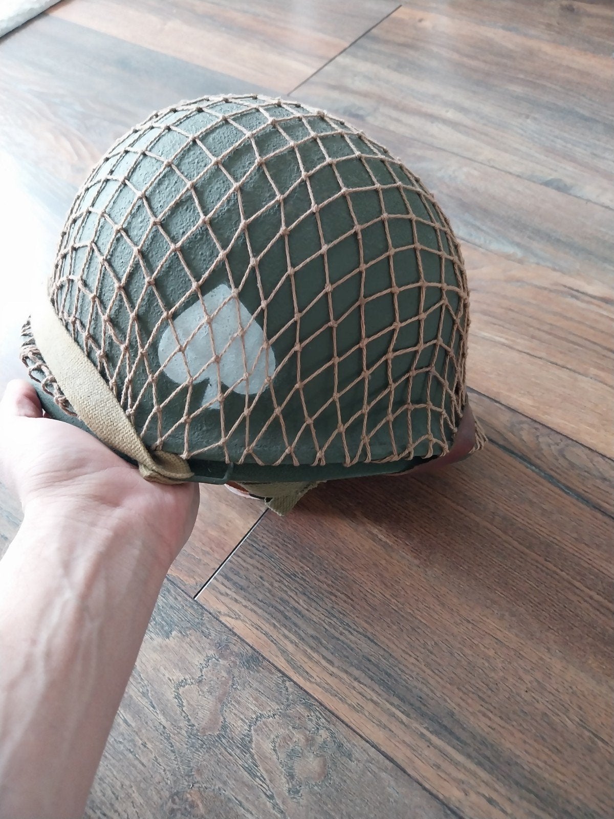 Repro Airborne helm, Ophalen of Verzenden, Luchtmacht, Amerika, Helm of Baret