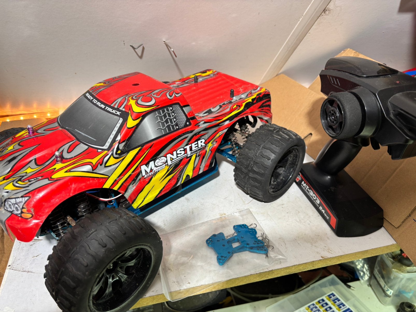 Himoto brushless rc auto, Hobby en Vrije tijd, Elektro, Auto offroad, Ophalen of Verzenden, Zo goed als nieuw