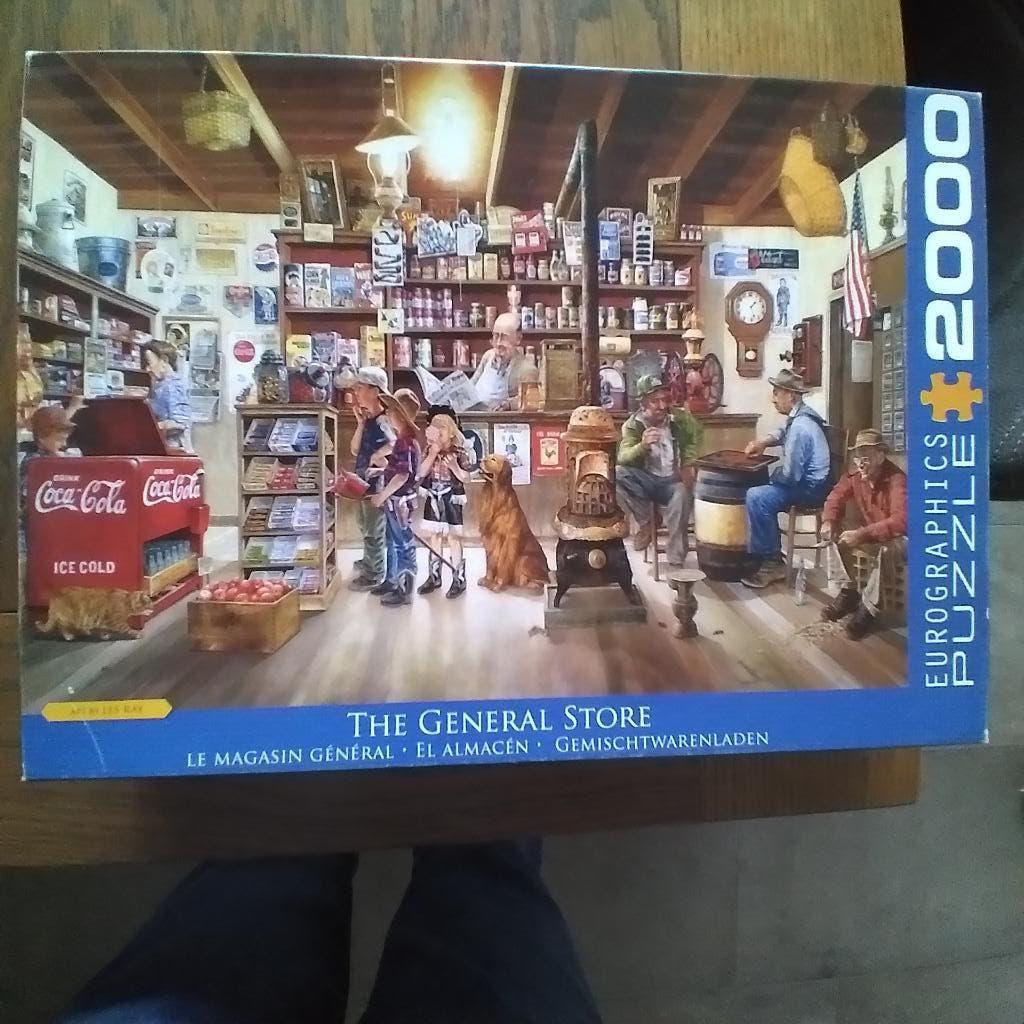 Eurographics puzzel, Hobby en Vrije tijd, Ophalen of Verzenden, Meer dan 1500 stukjes, Gebruikt, Legpuzzel