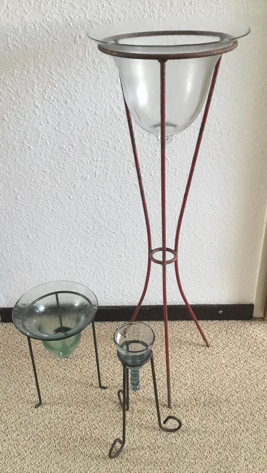 Bloemen/ kaarsen standaard., Ophalen of Verzenden, Zo goed als nieuw, Overige kleuren, Glas