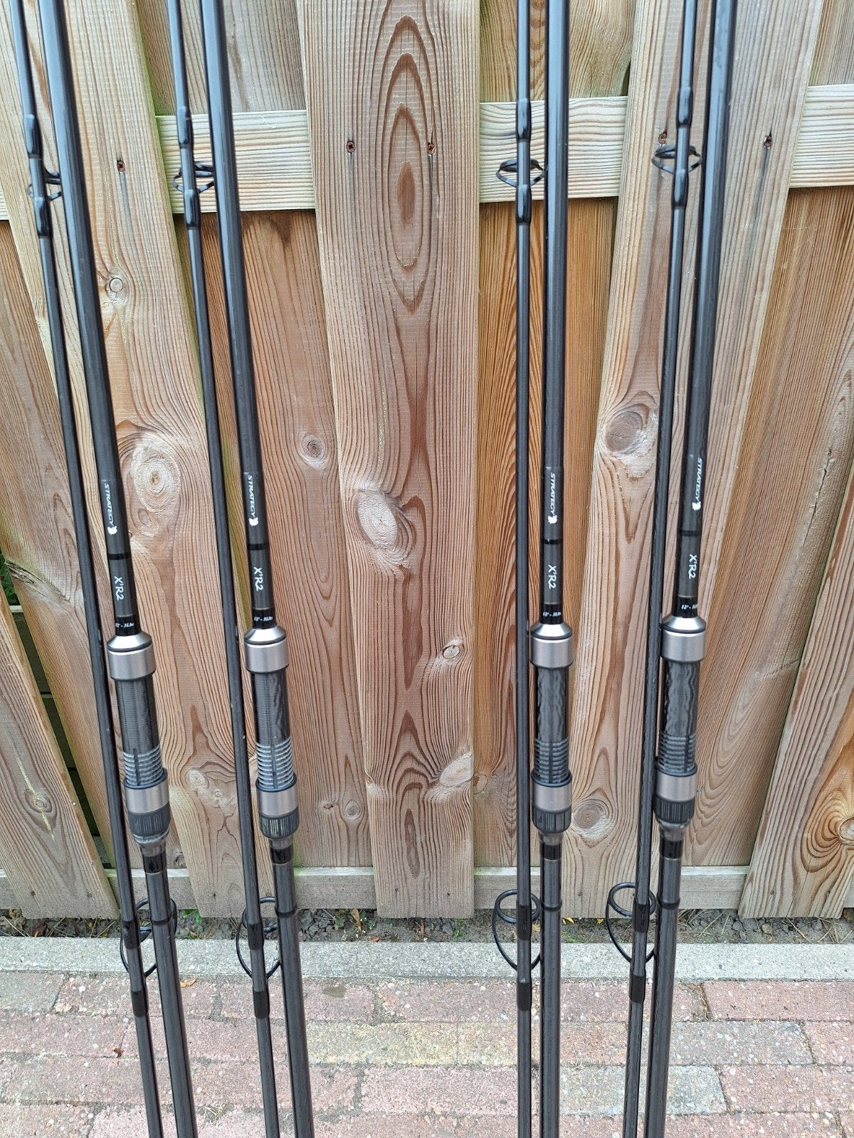 TK: 4 x Spro Strategy X'R2, 12ft, 3lb, Watersport en Boten, Hengelsport | Karpervissen, Ophalen, Zo goed als nieuw, Werphengel