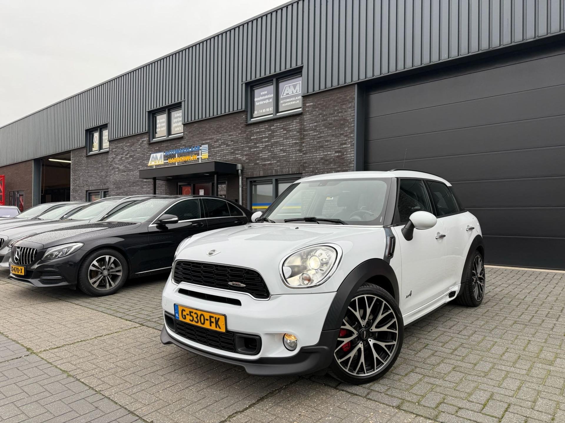 MINI Mini 1.6 John Cooper Works | 1E EIGENAAR | 3/6/12MND GA, Auto's, Euro 5, Stof, Gebruikt, Zwart