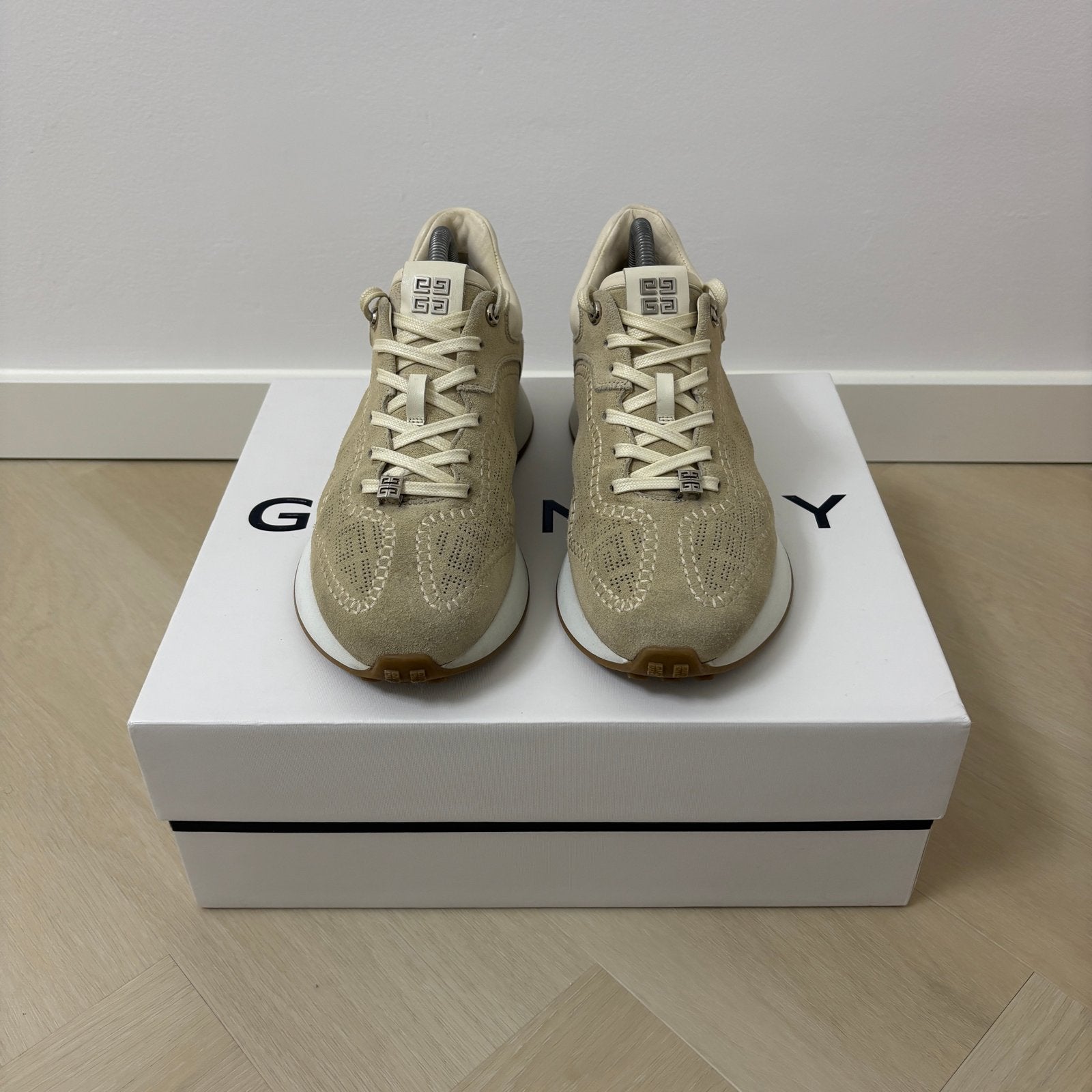 Givenchy City Sport Sneakers Beige Maat 38, Kleding | Dames, Ophalen of Verzenden, Zo goed als nieuw, Beige, Sneakers of Gympen