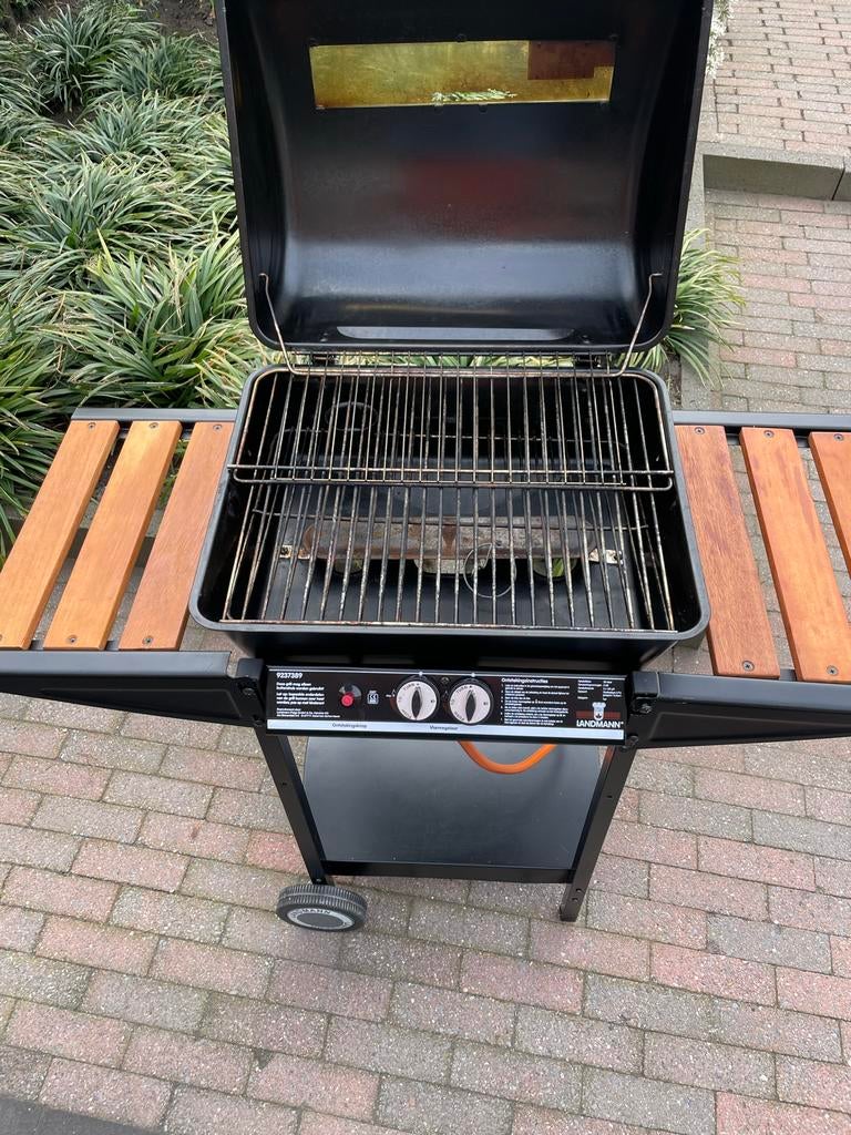 Landman Gasbarbecue met slang en afdekhoes - Ophalen Uden, Tuin en Terras, Ophalen, Gebruikt