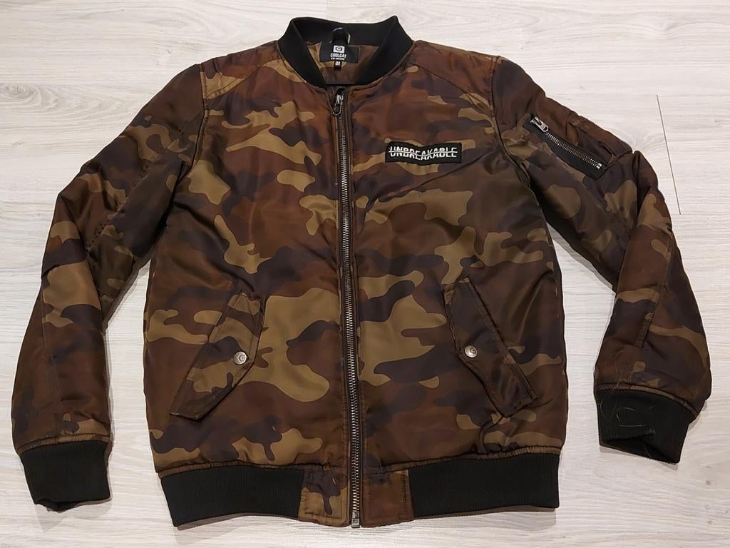 Stoere Coolcat winterjas camouflage maat 158-164, Gebruikt, Coolcat, Ophalen of Verzenden, Jongen