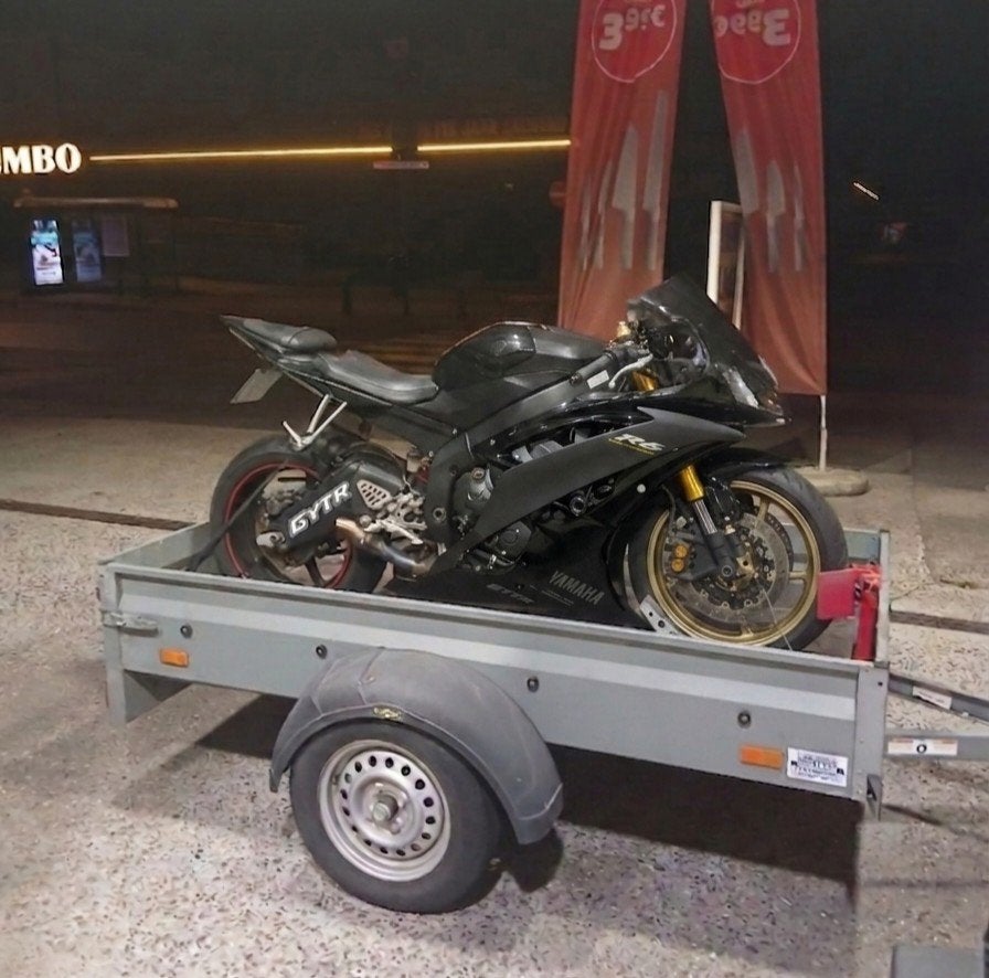 Yamaha R6 Rj11 Rj15 GP uitlaatdempers, Motoren, Onderdelen | Yamaha, Ophalen of Verzenden