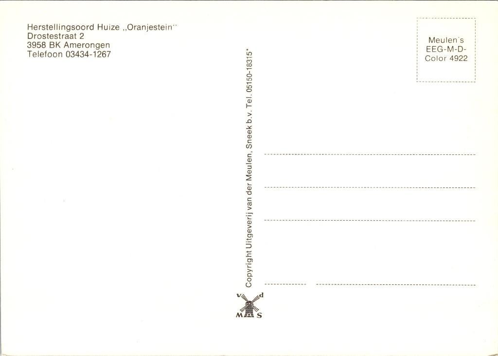 Amerongen - 12 ansichtkaarten, Verzenden, 1960 tot 1980, Gelopen, Utrecht