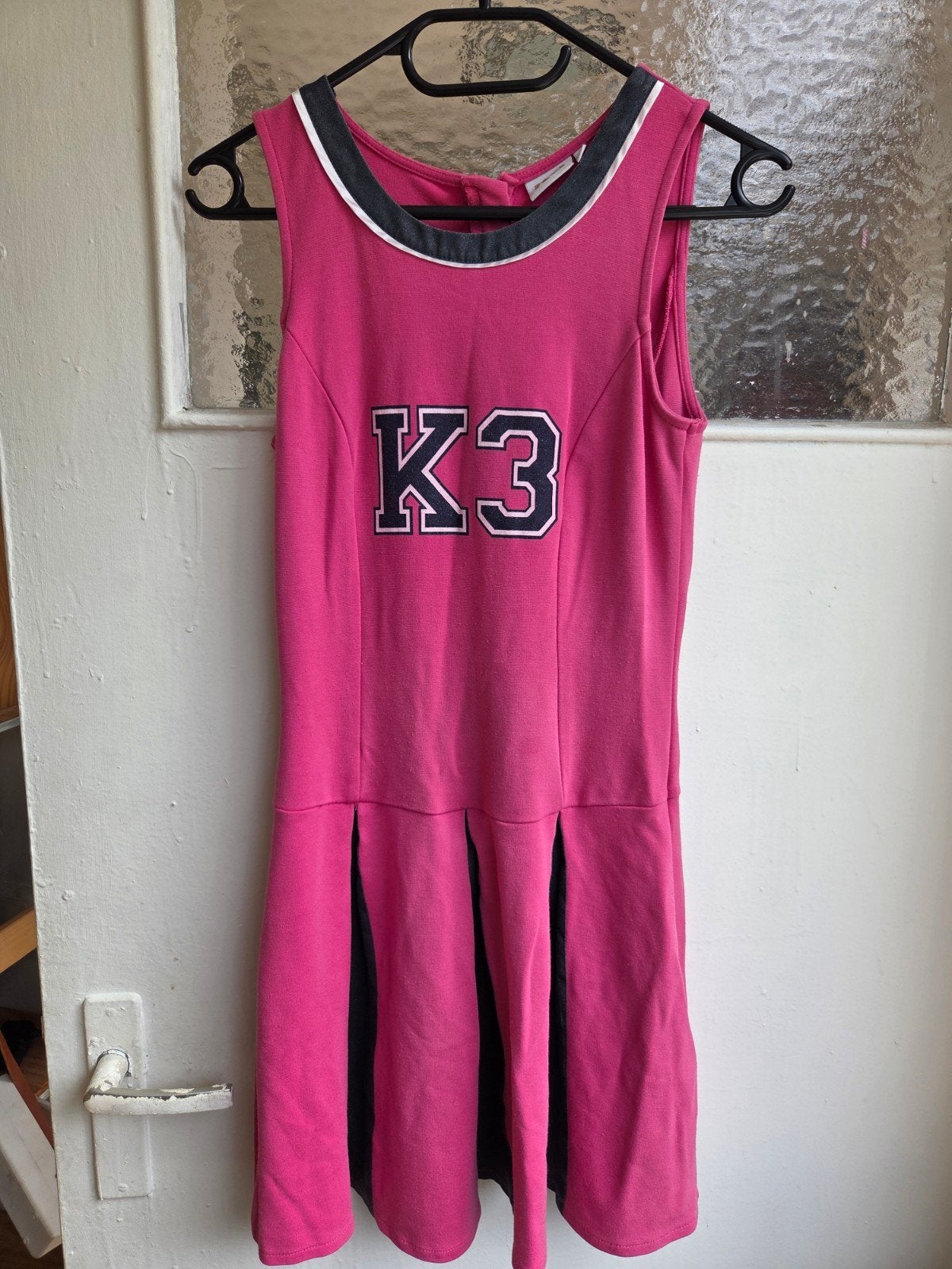 K3 Cheerleader Jurkje 10.000 Luchtballonnen Maat 34 XS, Carnaval, Ophalen of Verzenden, Zo goed als nieuw, Kleding