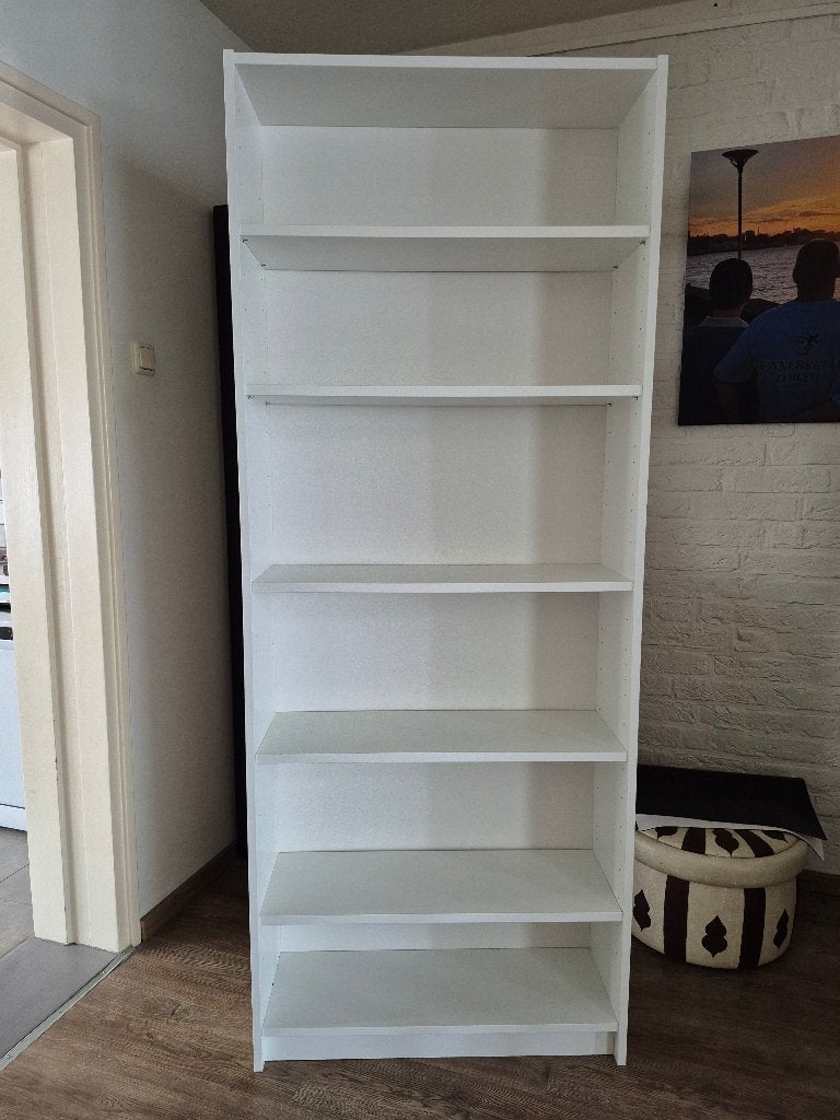 Boekenkast Billy, Ophalen, Met plank(en), Gebruikt, 200 cm of meer