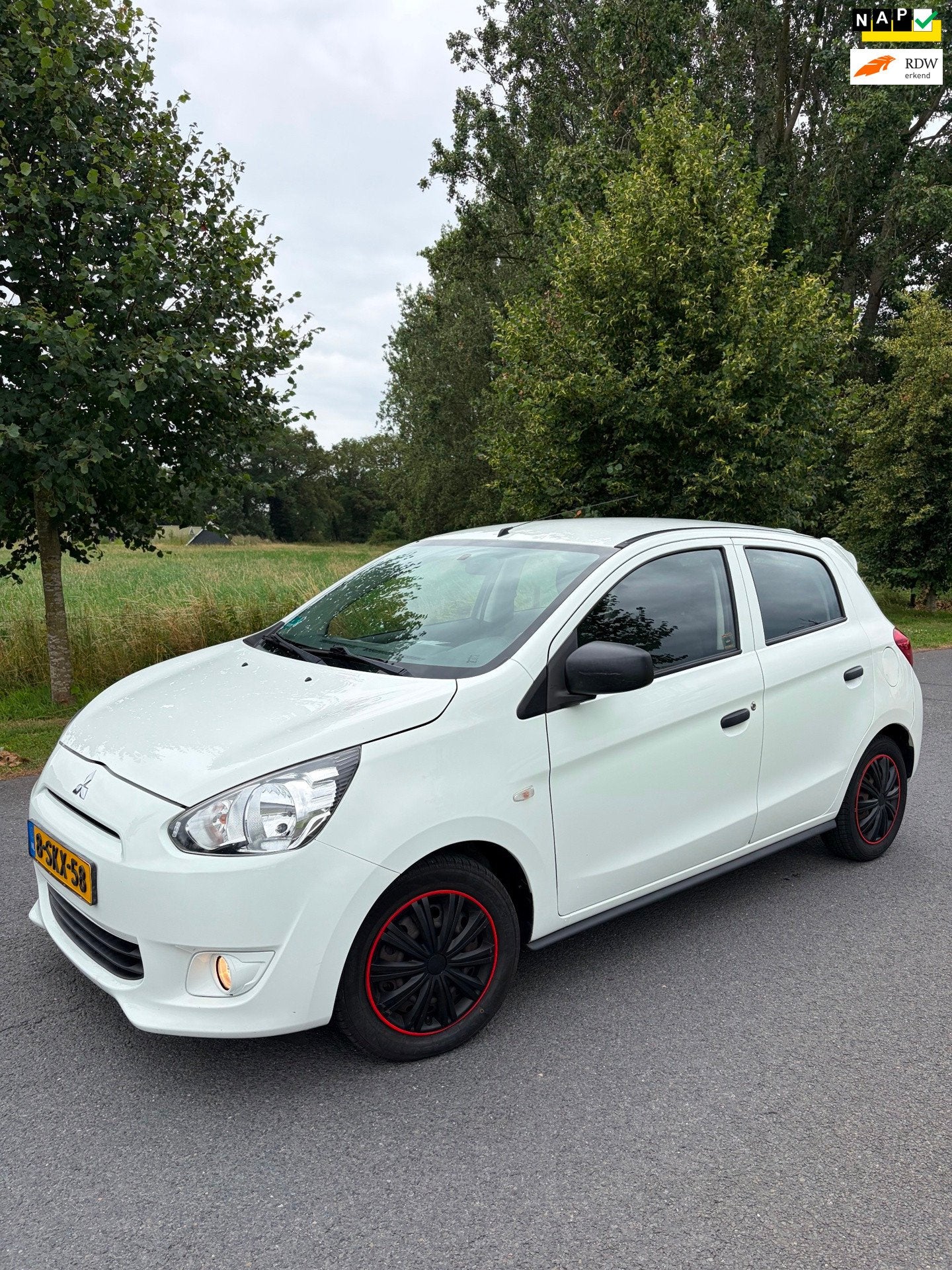 Mitsubishi Space Star 1.0 Inform NAP, Auto's, Voorwielaandrijving, Euro 5, Stof, Gebruikt