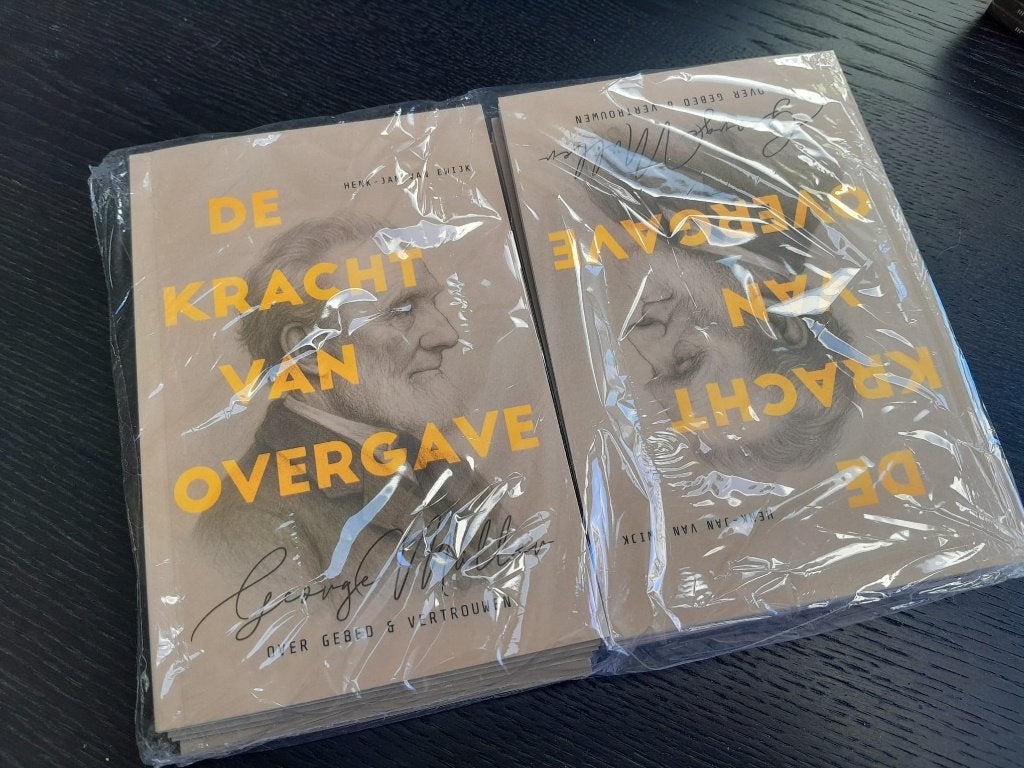 10 exemplaren: Kracht van overgave-George Müller (in folie), Ophalen of Verzenden, Nieuw, Henk-Jan van Ewijk, Christendom | Protestants