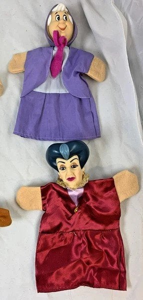 Disney Assepoester Handpoppen Set 6 Figuren AH poppenkast, Coolsingel 104, 3011 AG Rotterdam, Netherlands, Assepoester of Belle
