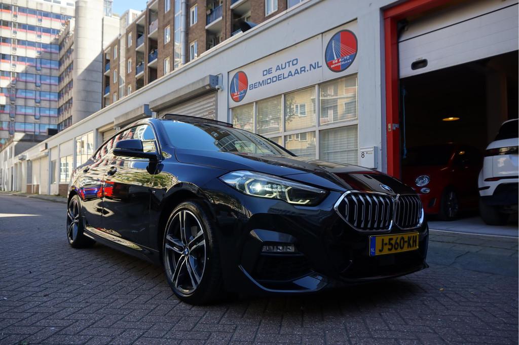 BMW 2 Serie Gran Coupé 218i High Executive M-SPORT | Pano-d, Gebruikt, 1350 kg, Zwart, Bedrijf