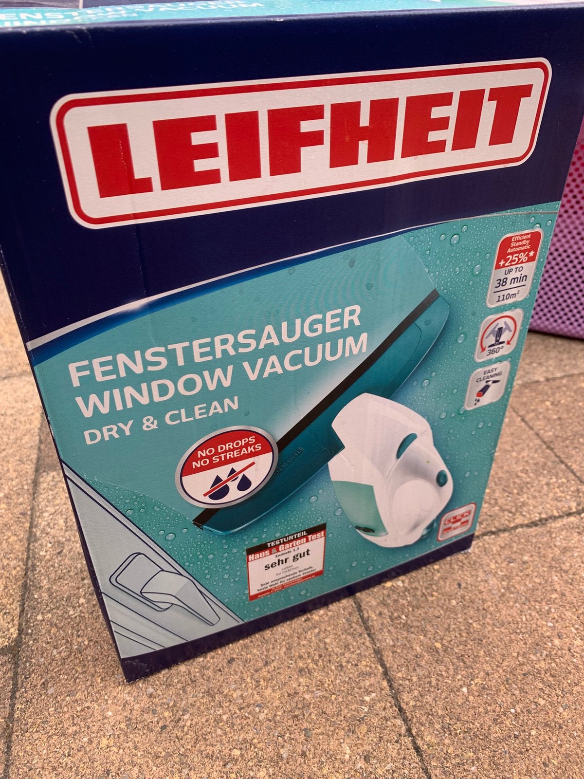 Leifheit raam reiniger, Ophalen of Verzenden, Raamwisser of Trekker
