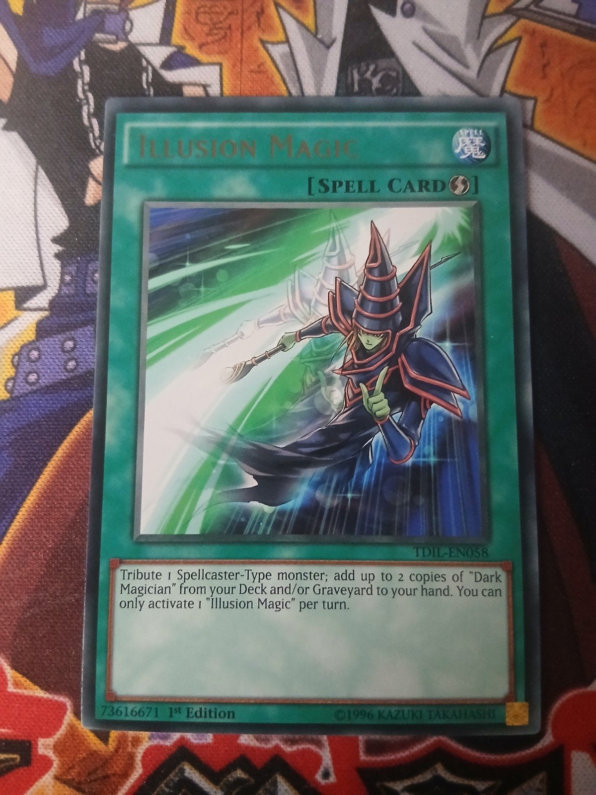 Illusion Magic - Rare TDIL - Yu-Gi-Oh, Ophalen of Verzenden, Zo goed als nieuw