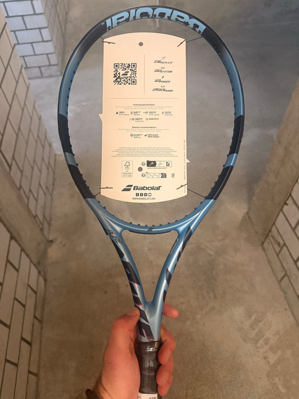 Nieuw 2026 Babolat Pure Drive 300 gr L3 Tennisracket, Ophalen of Verzenden, Nieuw, Racket, Babolat