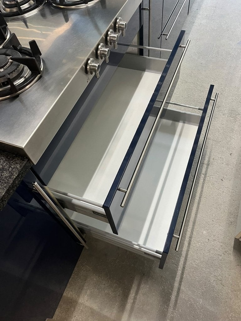 Keuken Compleet met APP 120Keukens op voorraad Nr. 3011, Ophalen, Zo goed als nieuw, Enkelwandige keuken, Greeploos