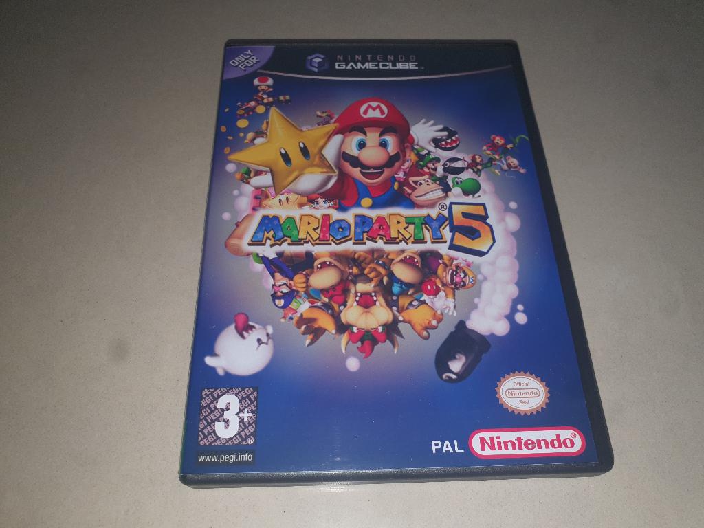 Mario Party 5 GameCube GC Game Case, 1 speler, Verzenden, Zo goed als nieuw, Vanaf 3 jaar