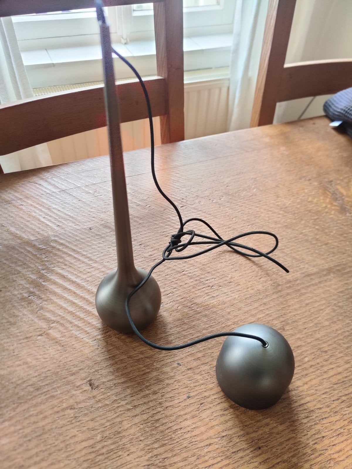 Lynea hanglamp gun metal, Overige materialen, Ophalen of Verzenden, Zo goed als nieuw, Modern