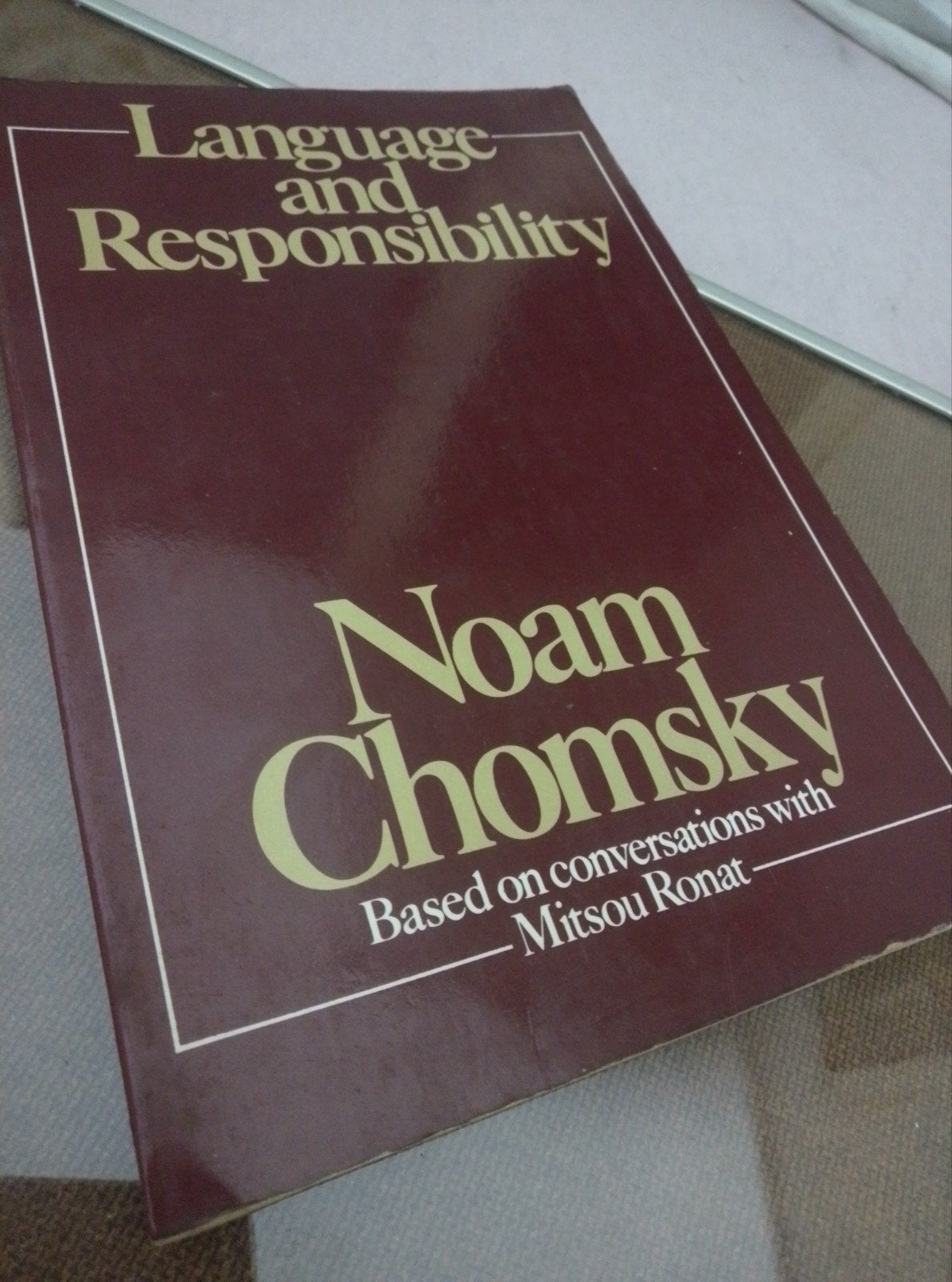Language and Responsibility - Noam Chomsky, Boeken, Ophalen of Verzenden, Gelezen, Noam Chomsky, Amerika