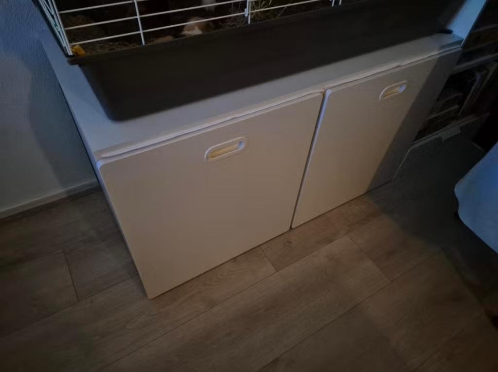 Twee IKEA Stuva kasten met lade op wieltjes, Ophalen, Gebruikt, 1 of 2 laden, 50 tot 100 cm