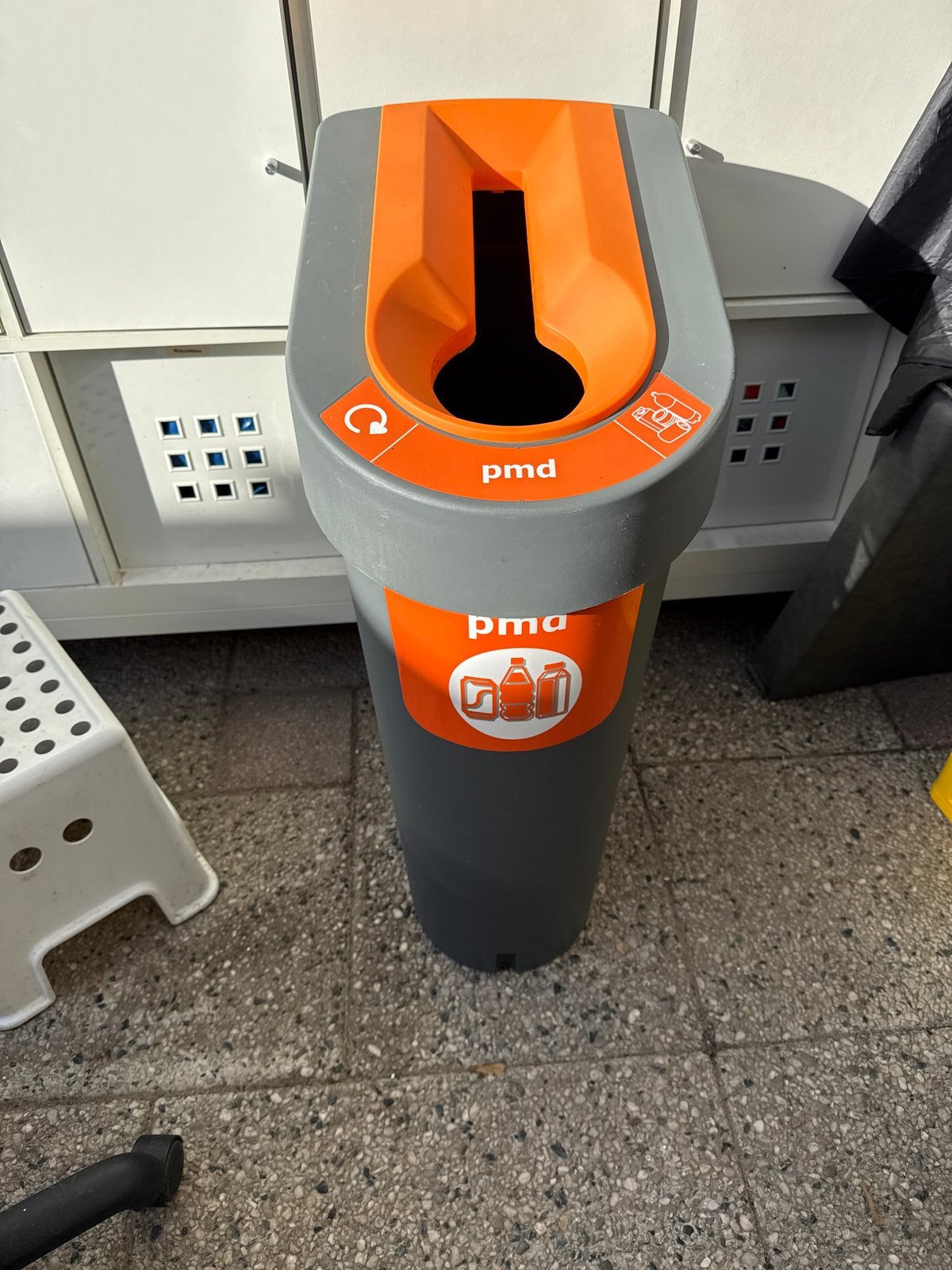 PMD afvalbak - Sorteercontainer voor plastic, metaal, drankk, Kunststof, Gebruikt, Ophalen of Verzenden, 75 – 100