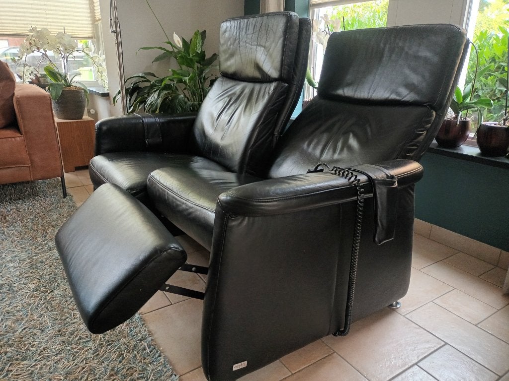 2-zits verstelbare relaxbank, Ophalen, Gebruikt, Tweepersoons, 75 tot 100 cm