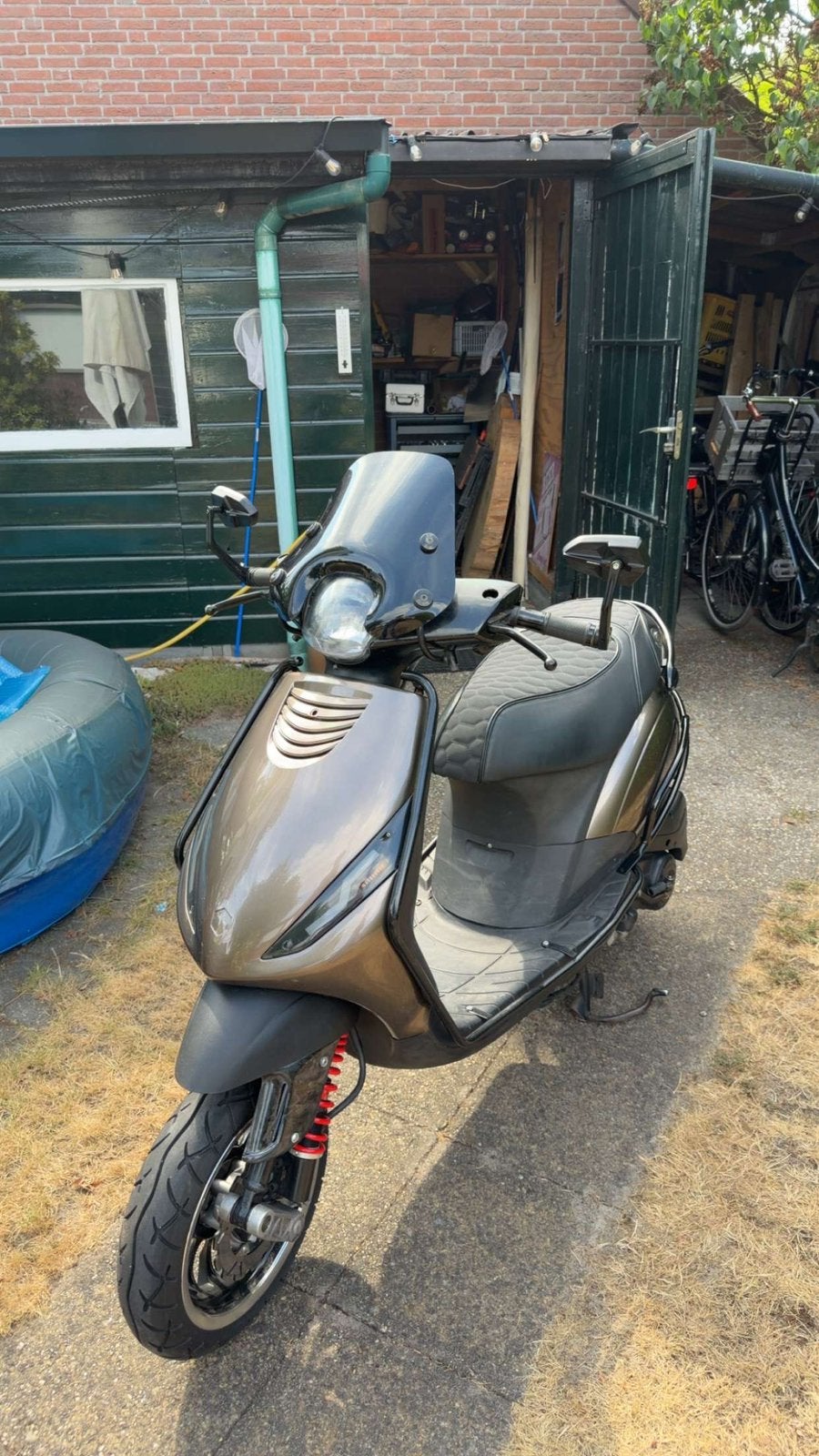 Piaggio zip 80cc 4t 2009 (WAARDEPEILING), Ophalen, Maximaal 45 km/u, Zip, Zo goed als nieuw