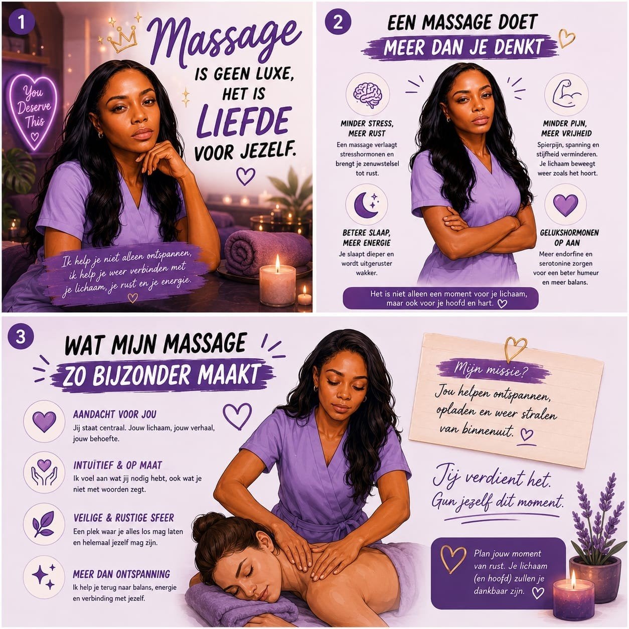 Massage en Wax Boutique (M&V) Almere / Flevoland, Ontspanningsmassage