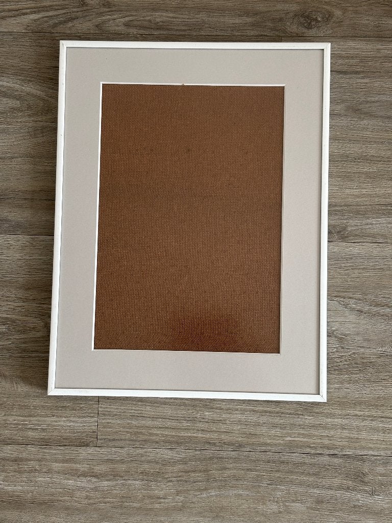 fotolijst in wit, metaal, Ophalen of Verzenden, Zo goed als nieuw