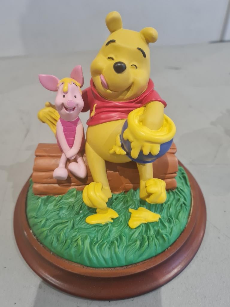 Winnie de Poeh en Knorretje beeldje, Verzamelen, Poppetjes en Figuurtjes, Ophalen of Verzenden, Gebruikt