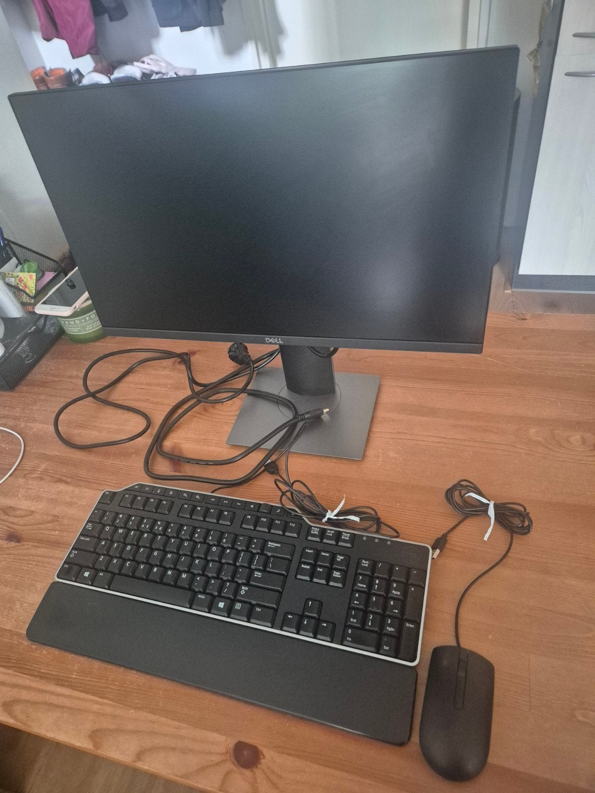 Dell P2219H Monitor met toetsenbord en muis, Computers en Software, Ophalen, HDMI, IPS, Full HD